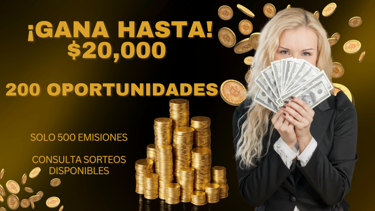 SORTEO $20,000 